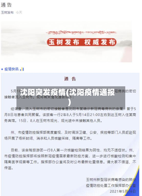 沈阳突发疫情(沈阳疫情通报)-第3张图片