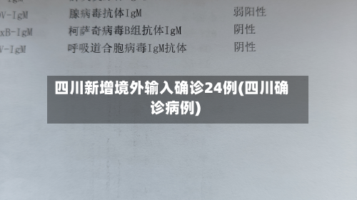 四川新增境外输入确诊24例(四川确诊病例)-第3张图片