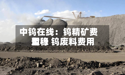 中钨在线：钨精矿费用暂稳 钨废料费用上行-第2张图片