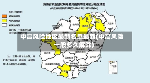中高风险地区最新名单最新(中高风险一般多久解除)-第2张图片
