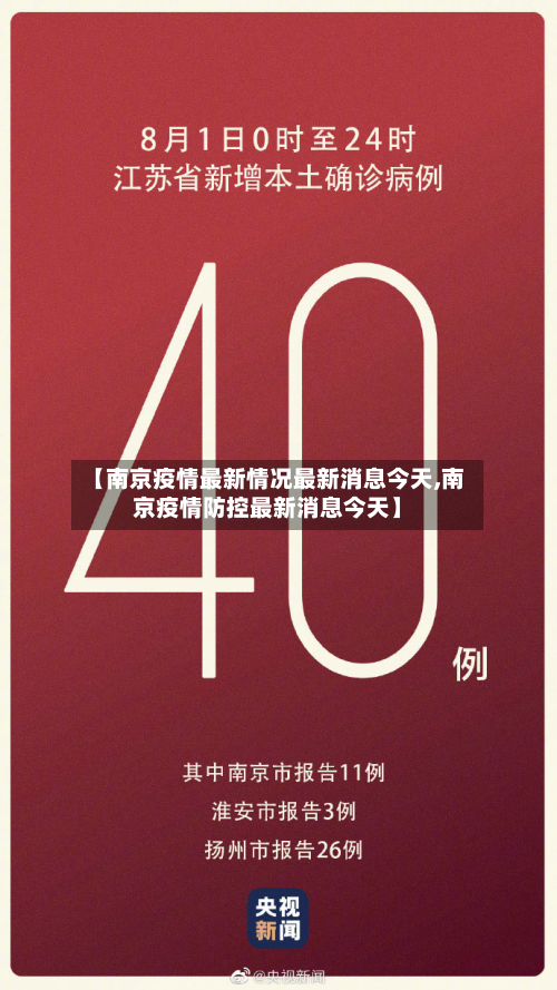 【南京疫情最新情况最新消息今天,南京疫情防控最新消息今天】-第3张图片