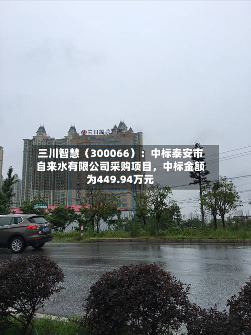 三川智慧（300066）：中标泰安市自来水有限公司采购项目	，中标金额为449.94万元-第2张图片