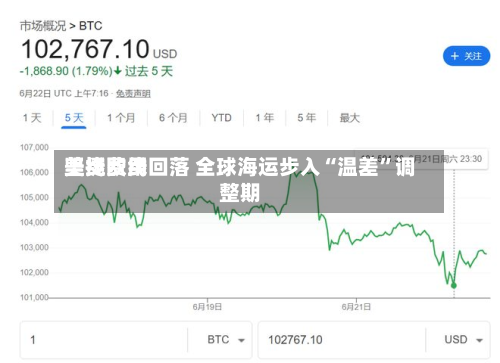 美线费用坚挺欧线回落 全球海运步入“温差”调整期-第2张图片