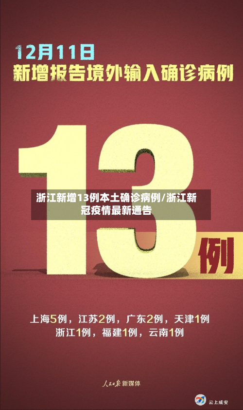 浙江新增13例本土确诊病例/浙江新冠疫情最新通告-第2张图片