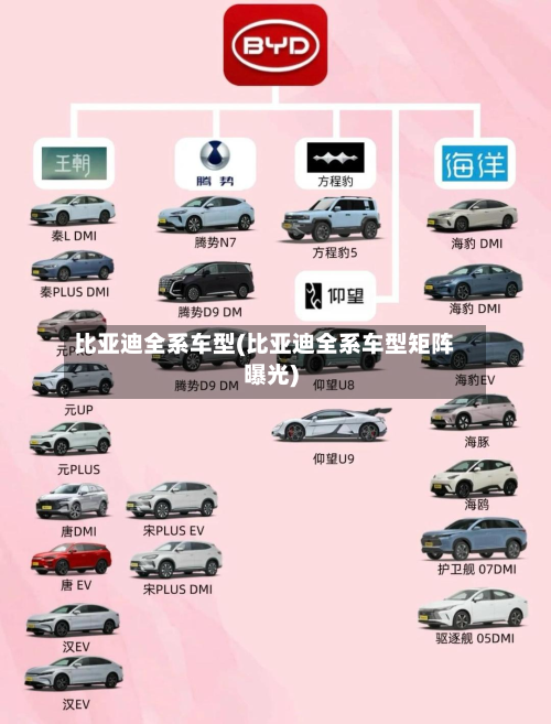 比亚迪全系车型(比亚迪全系车型矩阵曝光)-第3张图片
