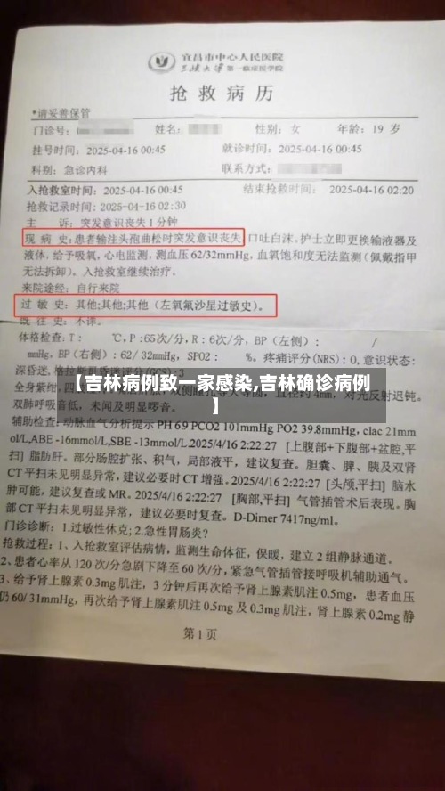 【吉林病例致一家感染,吉林确诊病例】-第2张图片