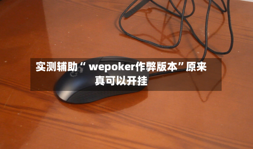 实测辅助“ wepoker作弊版本”原来真可以开挂-第2张图片