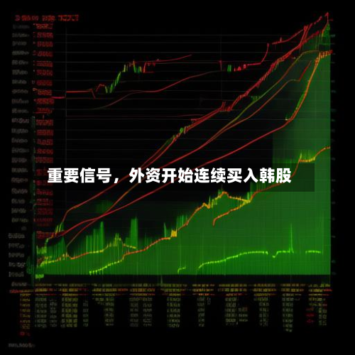 重要信号，外资开始连续买入韩股-第3张图片