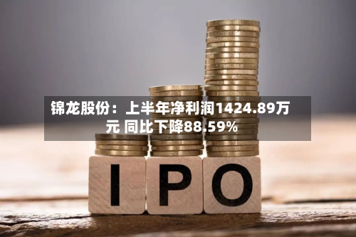 锦龙股份：上半年净利润1424.89万元 同比下降88.59%