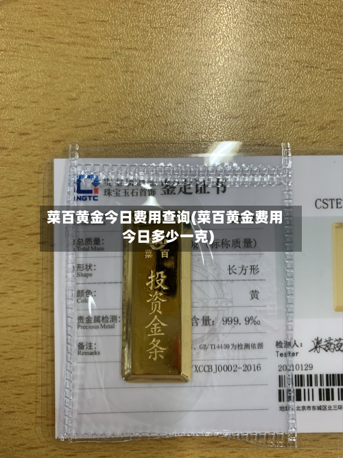 菜百黄金今日费用查询(菜百黄金费用今日多少一克)-第2张图片