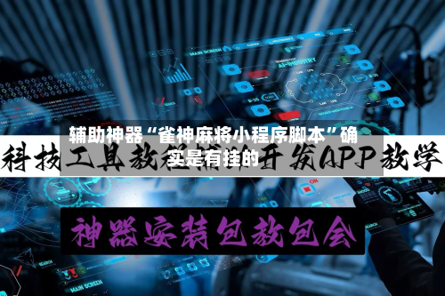 辅助神器“雀神麻将小程序脚本”确实是有挂的-第2张图片