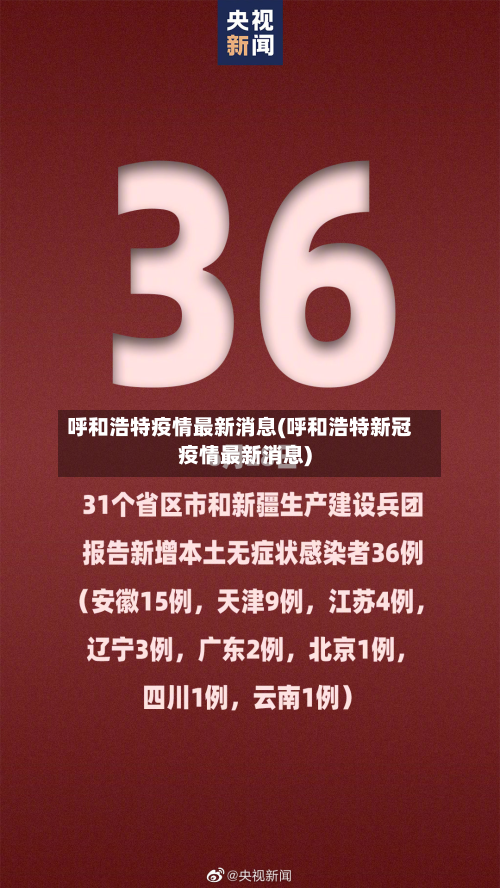 呼和浩特疫情最新消息(呼和浩特新冠疫情最新消息)-第2张图片