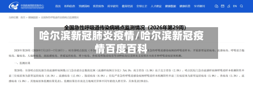 哈尔滨新冠肺炎疫情/哈尔滨新冠疫情百度百科