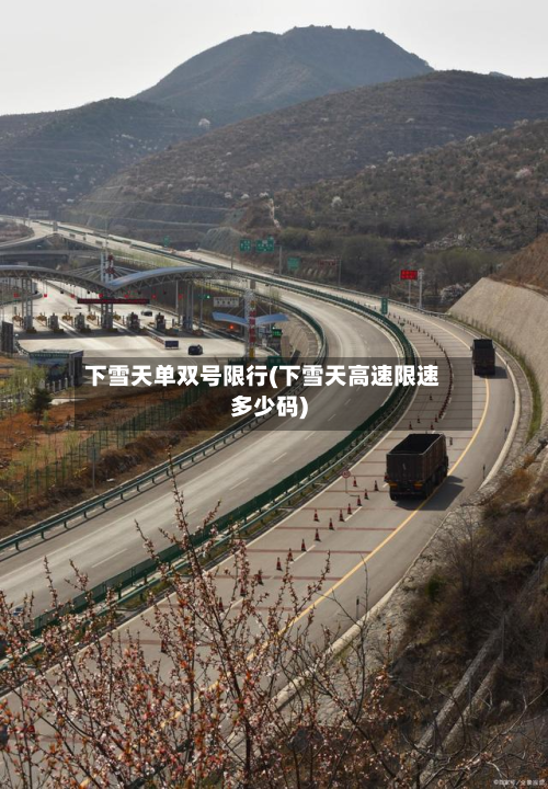 下雪天单双号限行(下雪天高速限速多少码)-第2张图片