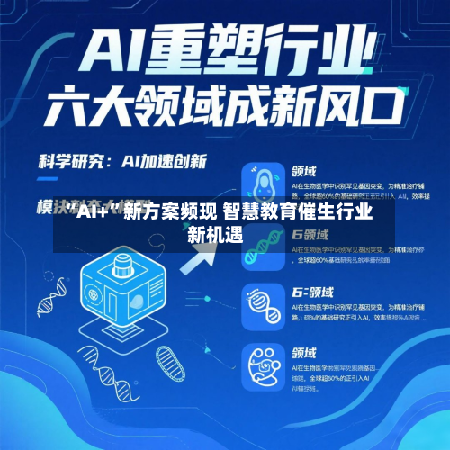 “AI+”新方案频现 智慧教育催生行业新机遇-第3张图片