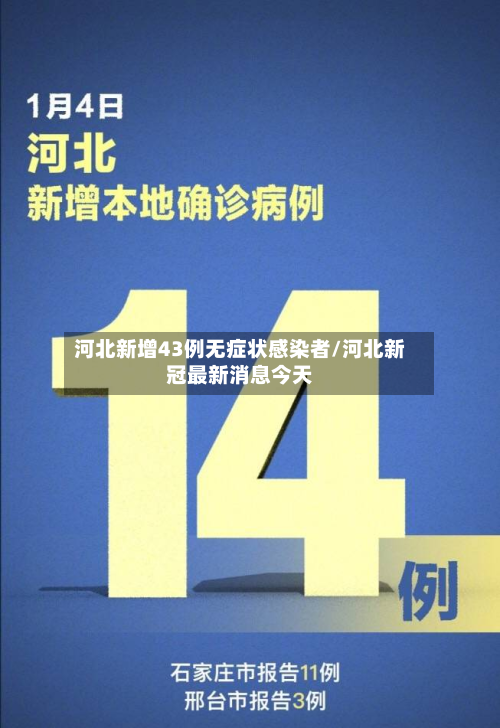 河北新增43例无症状感染者/河北新冠最新消息今天