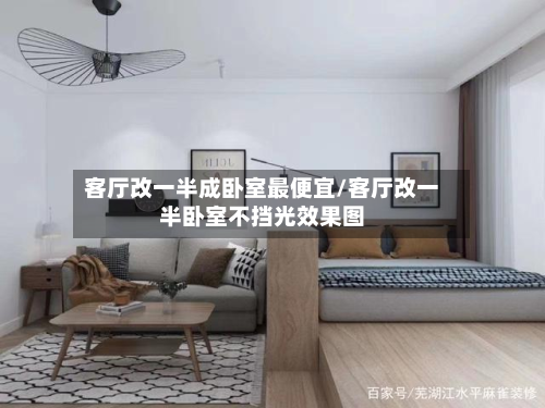 客厅改一半成卧室最便宜/客厅改一半卧室不挡光效果图