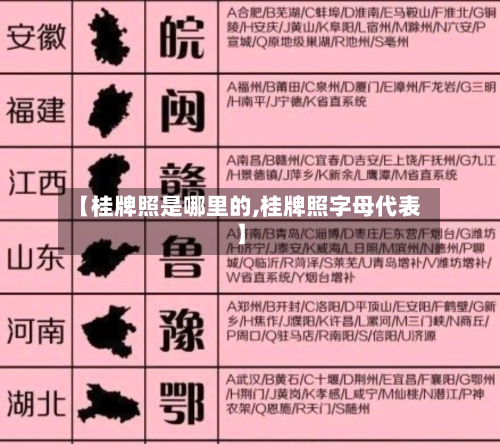 【桂牌照是哪里的,桂牌照字母代表】-第3张图片