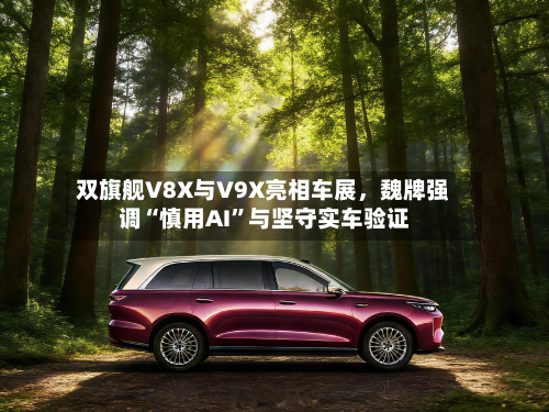 双旗舰V8X与V9X亮相车展	，魏牌强调“慎用AI”与坚守实车验证-第2张图片