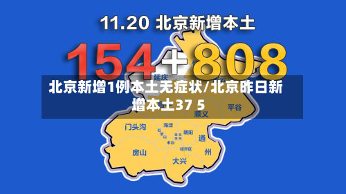 北京新增1例本土无症状/北京昨日新增本土37 5