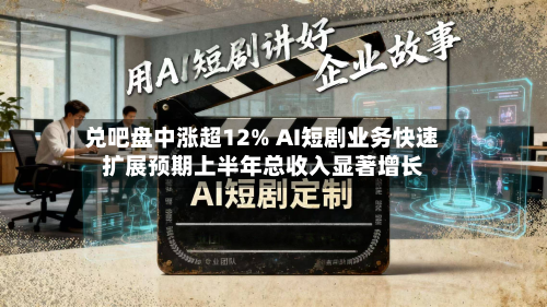 兑吧盘中涨超12% AI短剧业务快速扩展预期上半年总收入显著增长-第1张图片