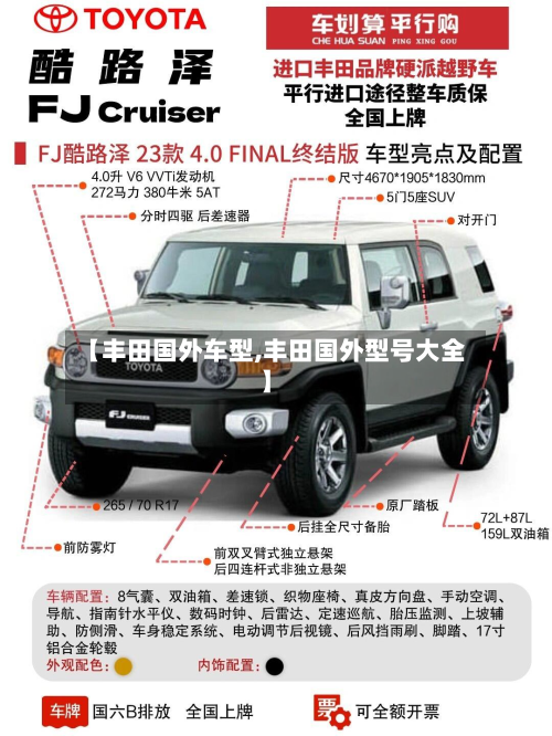 【丰田国外车型,丰田国外型号大全】