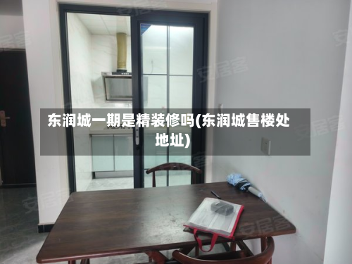 东润城一期是精装修吗(东润城售楼处地址)-第2张图片