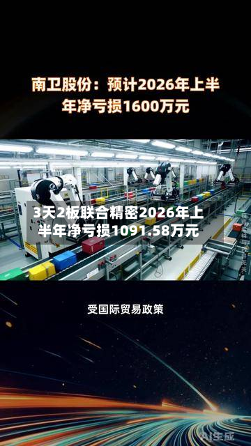 3天2板联合精密2026年上半年净亏损1091.58万元-第1张图片
