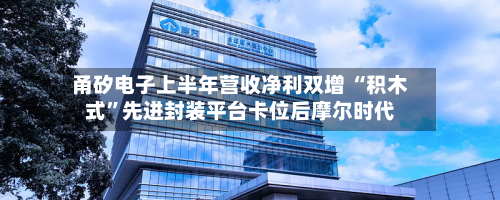 甬矽电子上半年营收净利双增 “积木式”先进封装平台卡位后摩尔时代-第3张图片