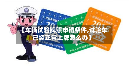 【车辆试验牌照申请条件,试验车已经正常上牌怎么办】