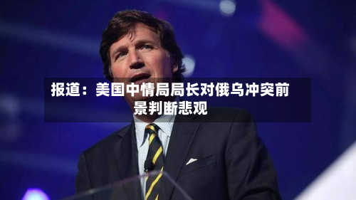 报道:美国中情局局长对俄乌冲突前景判断悲观-第3张图片