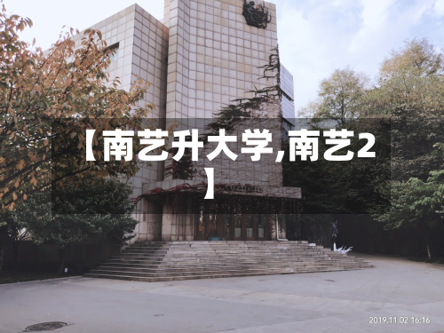 【南艺升大学,南艺2】