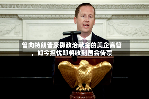 曾向特朗普豪掷政治献金的美企高管，如今担忧即将收到国会传票-第2张图片