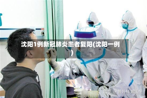 沈阳1例新冠肺炎患者复阳(沈阳一例)