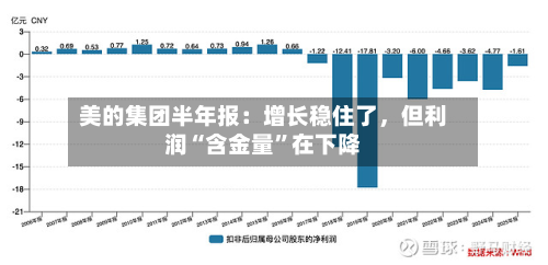 美的集团半年报：增长稳住了，但利润“含金量	”在下降-第2张图片