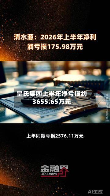 皇氏集团上半年净亏损约3655.65万元