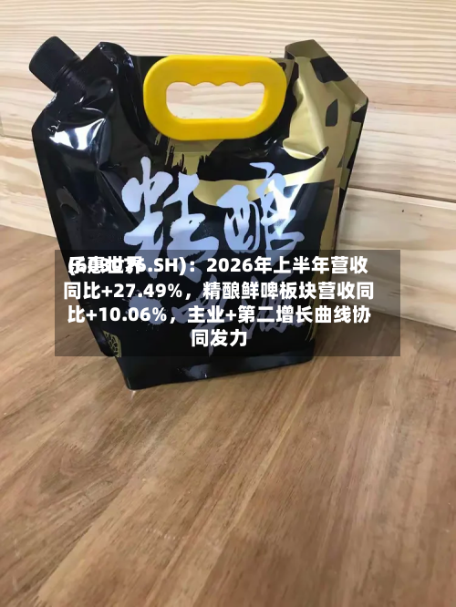 乐惠世界(603076.SH)：2026年上半年营收同比+27.49%，精酿鲜啤板块营收同比+10.06%，主业+第二增长曲线协同发力-第2张图片