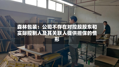 森林包装：公司不存在对控股股东和实际控制人及其关联人提供担保的情形-第2张图片