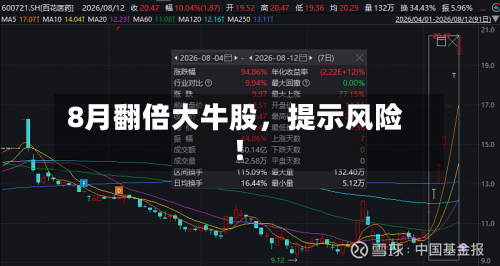 8月翻倍大牛股，提示风险！