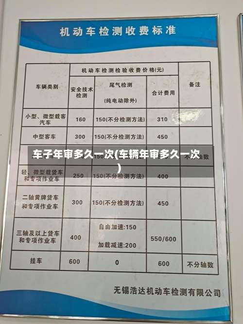 车子年审多久一次(车辆年审多久一次)-第2张图片