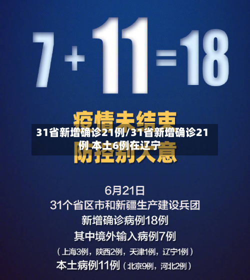 31省新增确诊21例/31省新增确诊21例 本土6例在辽宁-第2张图片