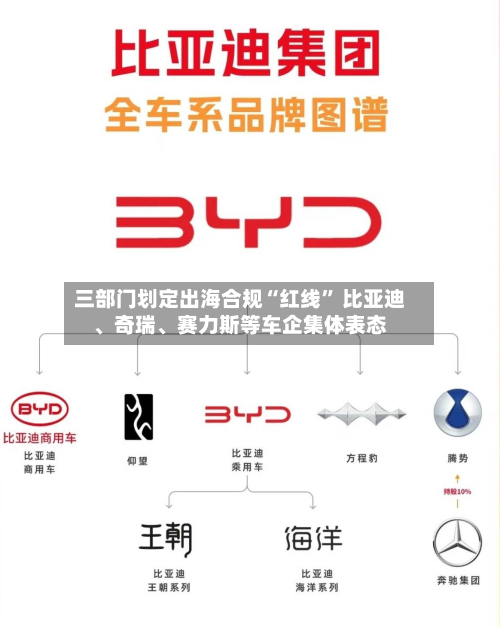 三部门划定出海合规“红线” 比亚迪、奇瑞、赛力斯等车企集体表态-第3张图片