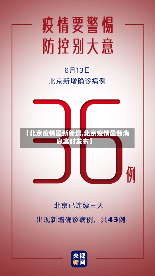 【北京疫情最新新增,北京疫情最新消息实时发布】-第2张图片