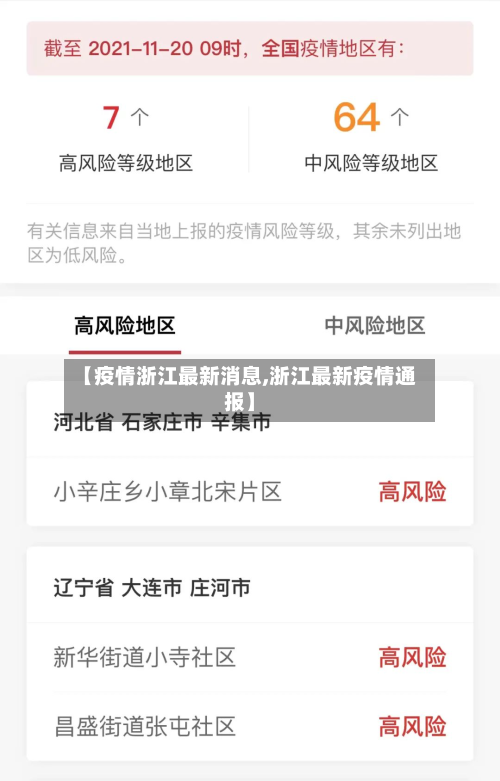 【疫情浙江最新消息,浙江最新疫情通报】