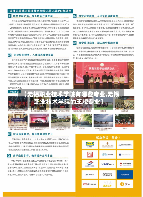 【无锡职业技术学院有哪些专业,无锡职业技术学院的王牌专业】-第3张图片