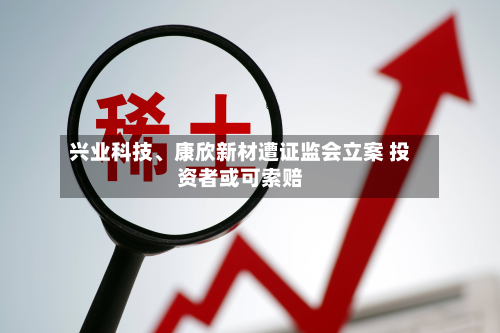 兴业科技、康欣新材遭证监会立案 投资者或可索赔