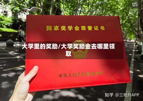 大学里的奖励/大学奖励金去哪里领取-第3张图片