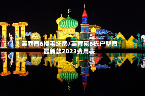 芙蓉园6楼毛坯房/芙蓉苑6栋户型图最新款2023费用表
