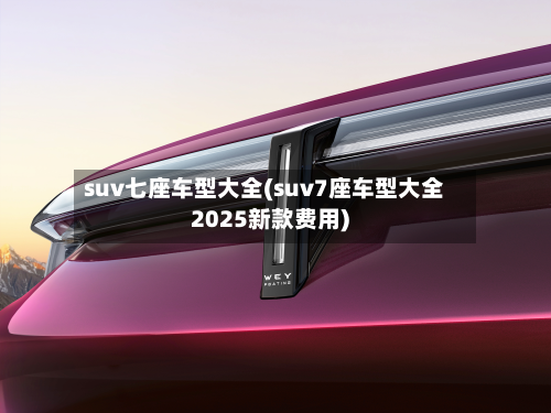 suv七座车型大全(suv7座车型大全2025新款费用)-第2张图片