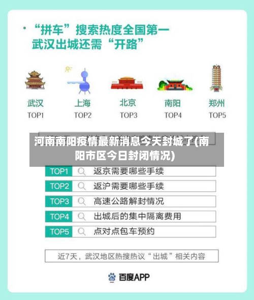 河南南阳疫情最新消息今天封城了(南阳市区今日封闭情况)-第3张图片